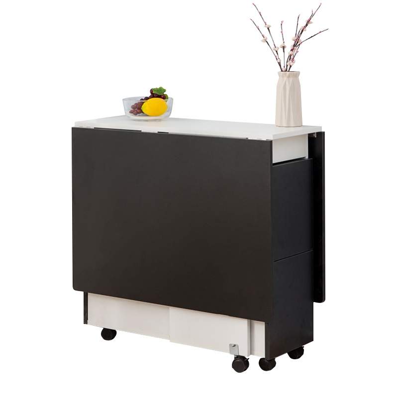 COMEDOR PLEGABLE MULTIUSO - BLANCO & NEGRO